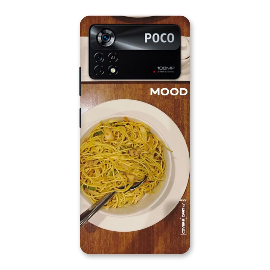 Hogging Mood Back Case for Poco X4 Pro 5G
