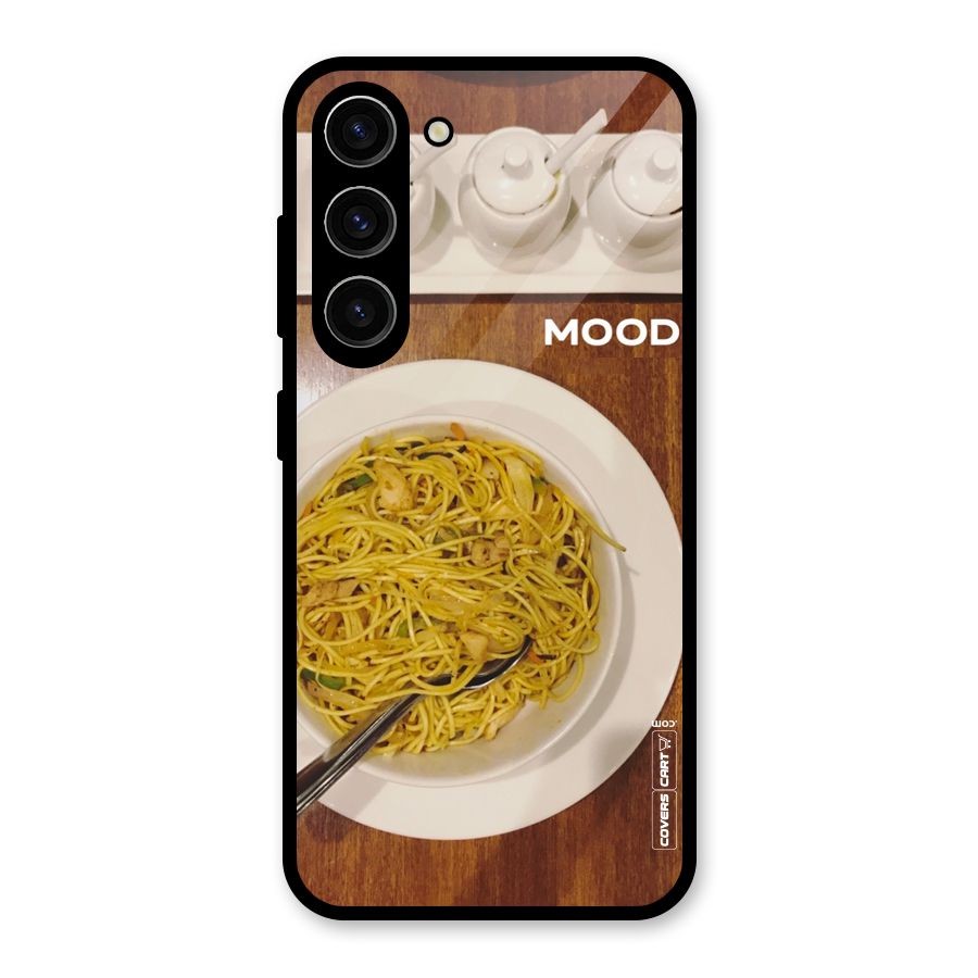 Hogging Mood Glass Back Case for Galaxy S23