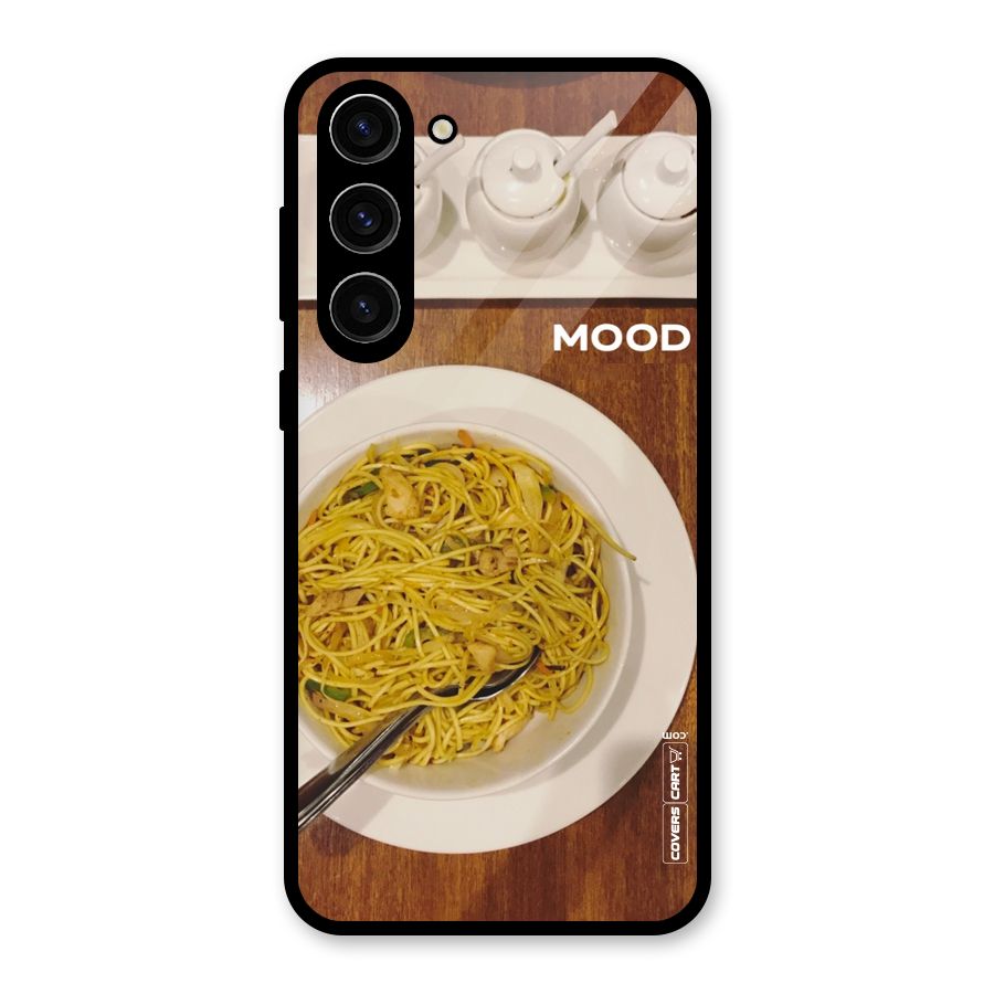 Hogging Mood Glass Back Case for Galaxy S23 Plus