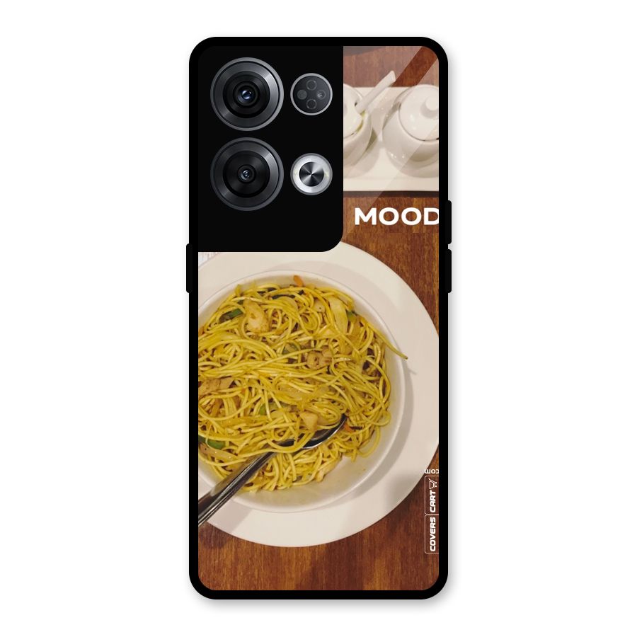 Hogging Mood Glass Back Case for Oppo Reno8 Pro 5G