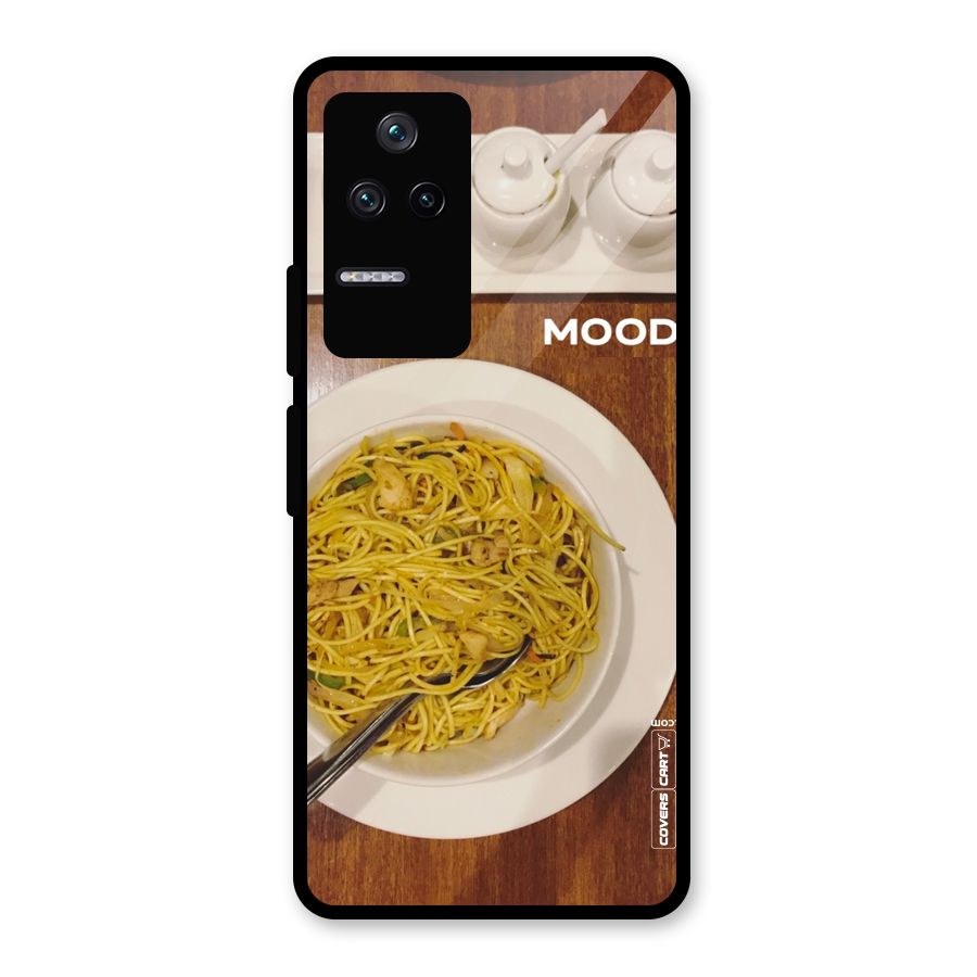 Hogging Mood Glass Back Case for Poco F4 5G
