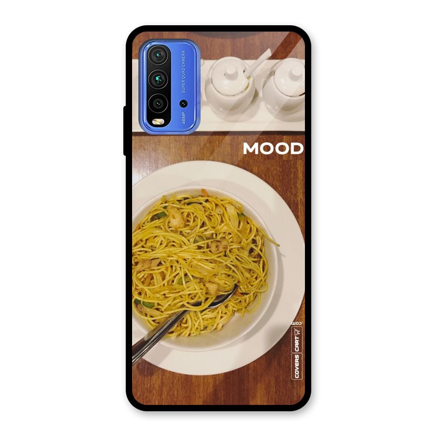 Hogging Mood Glass Back Case for Redmi 9 Power