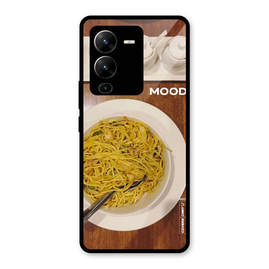 Hogging Mood Glass Back Case for Vivo V25 Pro