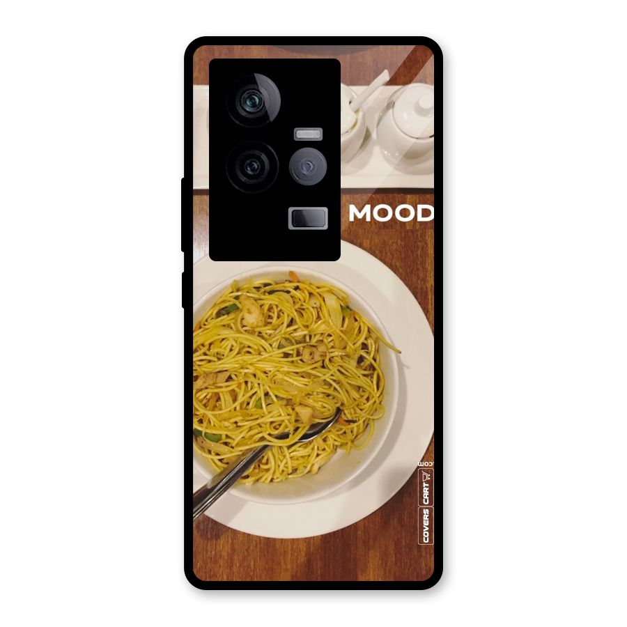 Hogging Mood Glass Back Case for Vivo iQOO 11 5G