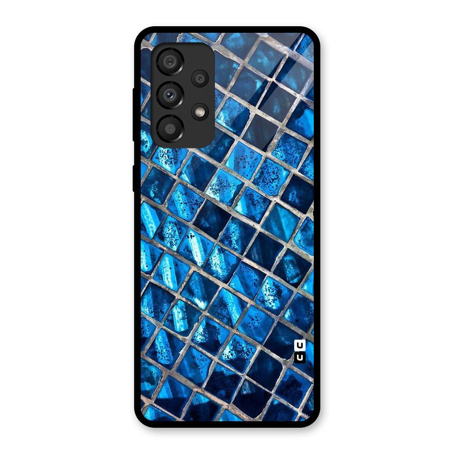 Home Tiles Design Glass Back Case for Galaxy A33 5G