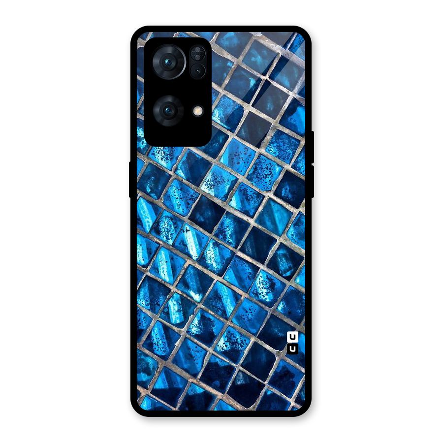 Home Tiles Design Glass Back Case for Oppo Reno7 Pro 5G