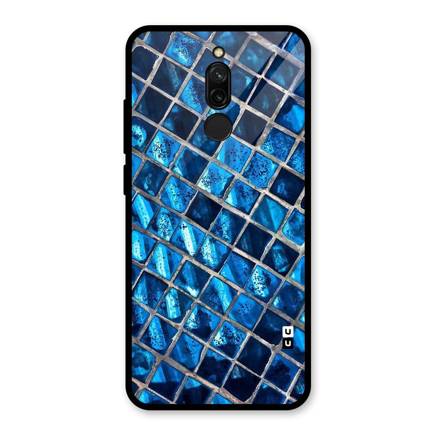 Home Tiles Design Glass Back Case for Redmi 8