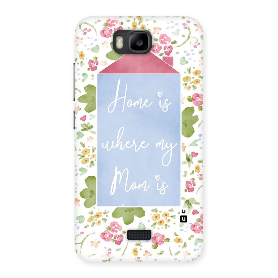 Home is Where Mom is Back Case for Honor Bee