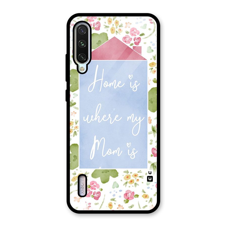 Home is Where Mom is Glass Back Case for Mi A3