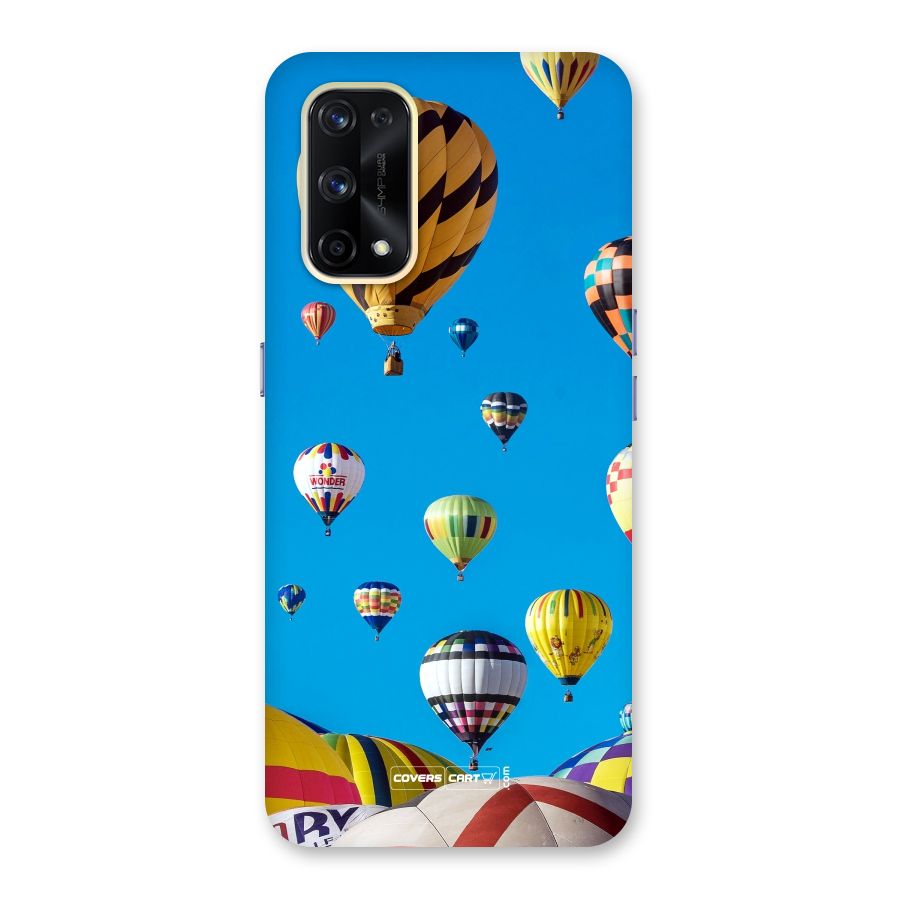 Hot Air Baloons Glass Back Case for Realme X7 Pro
