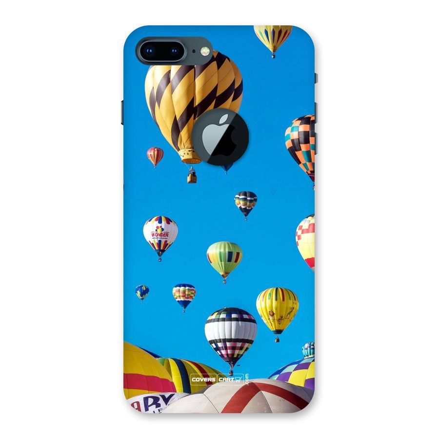 Hot Air Baloons Back Case for iPhone 7 Plus Logo Cut