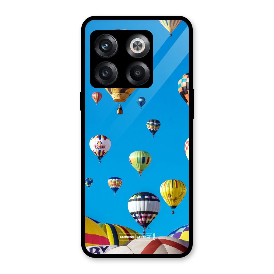 Hot Air Baloons Glass Back Case for OnePlus 10T