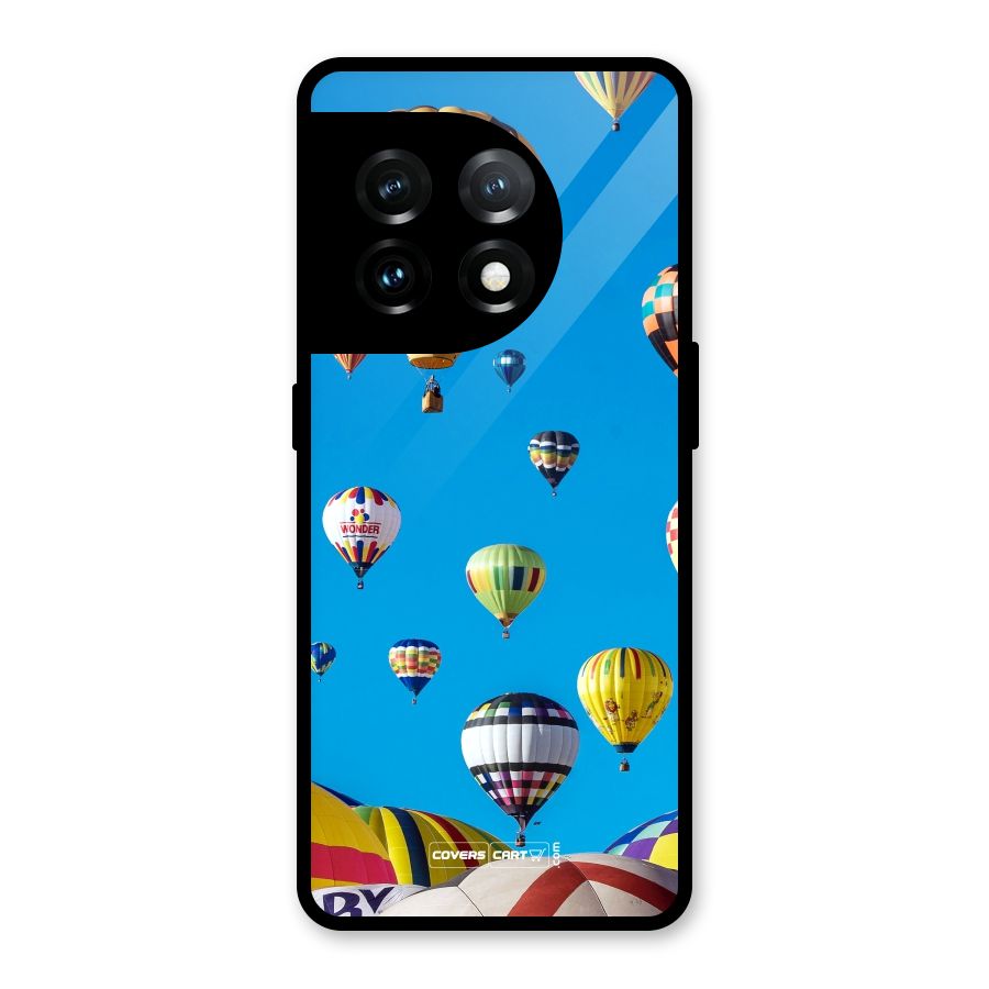 Hot Air Baloons Glass Back Case for OnePlus 11