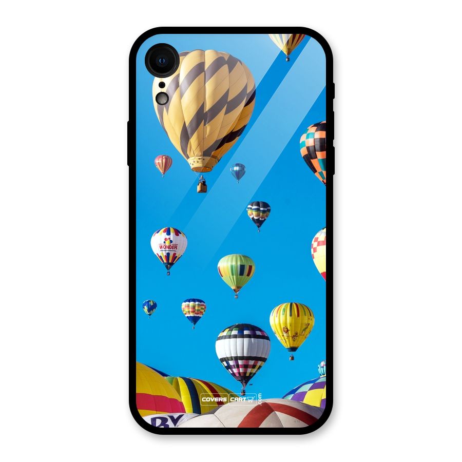 Hot Air Baloons Glass Back Case for XR