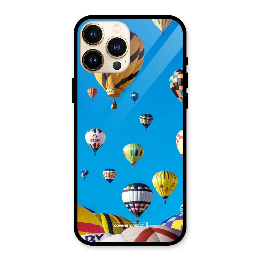 Hot Air Baloons Glass Back Case for iPhone 13 Pro Max