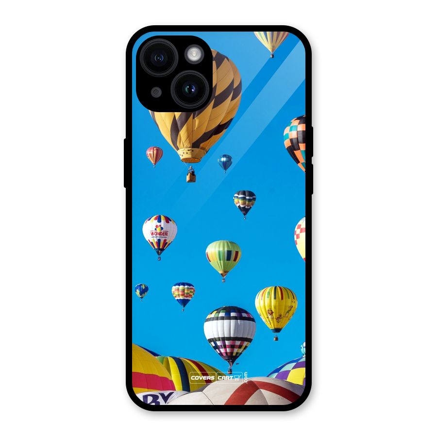 Hot Air Baloons Glass Back Case for iPhone 14
