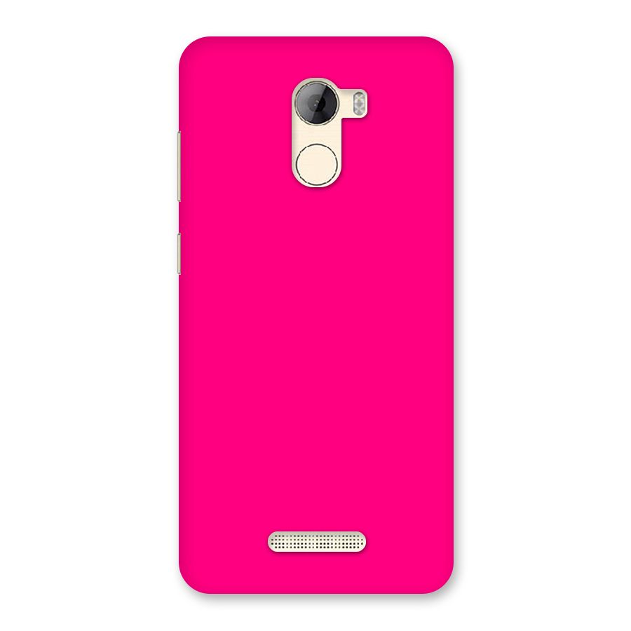 Hot Pink Back Case for Gionee A1 LIte
