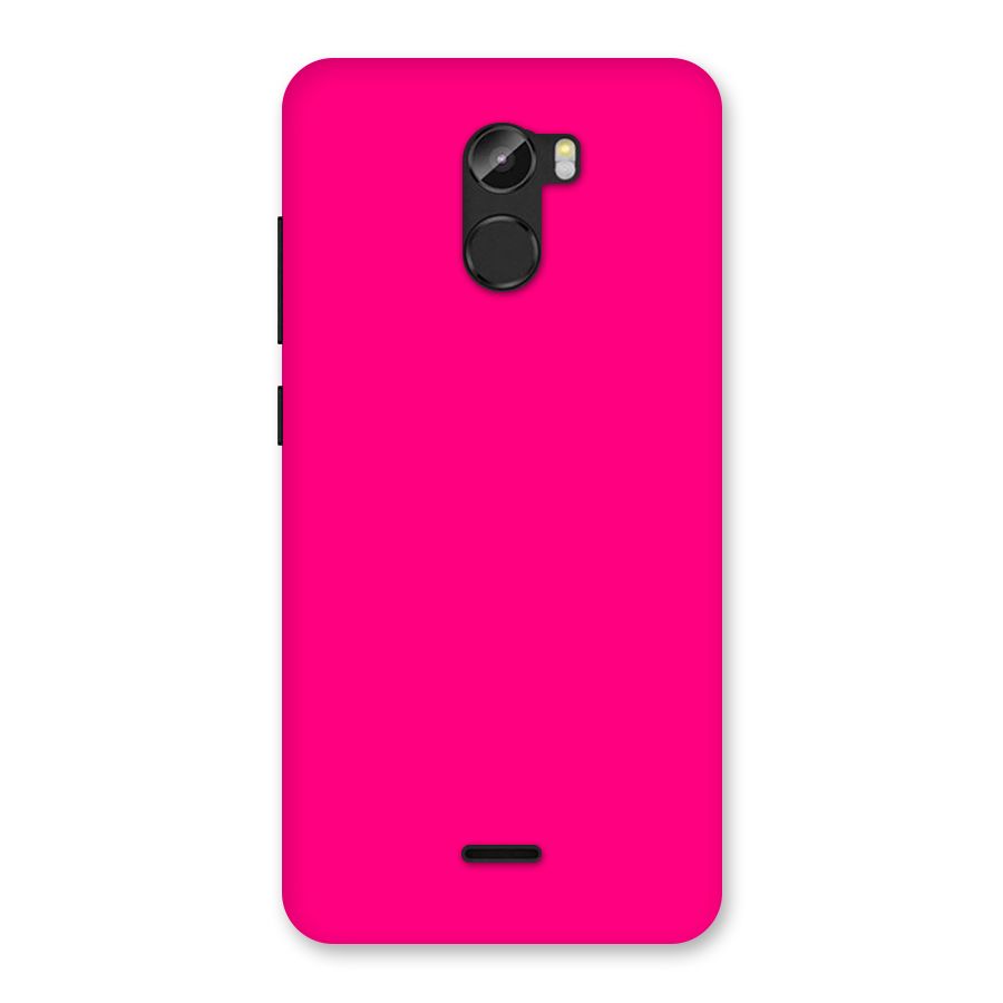Hot Pink Back Case for Gionee X1