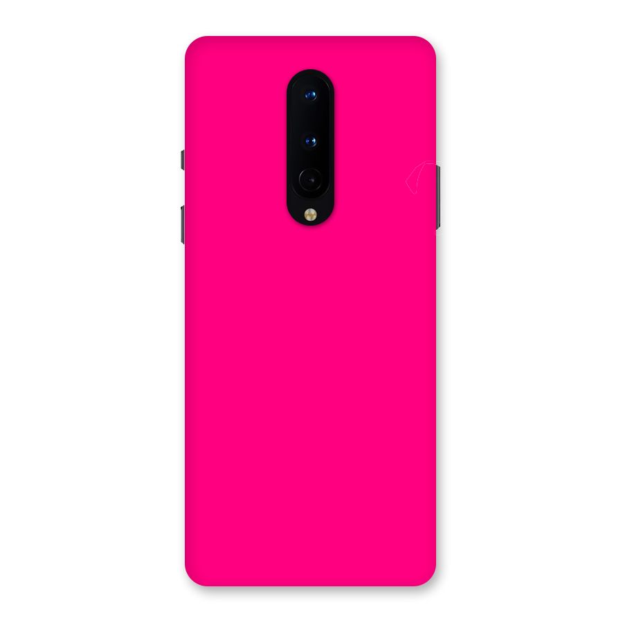 Hot Pink Back Case for OnePlus 8
