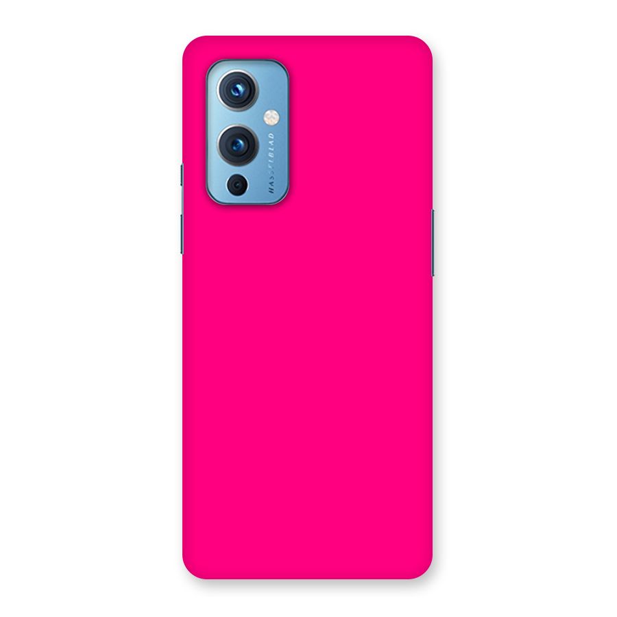 Hot Pink Back Case for OnePlus 9