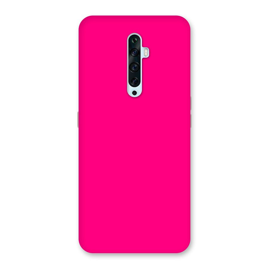 Hot Pink Back Case for Oppo Reno2 F