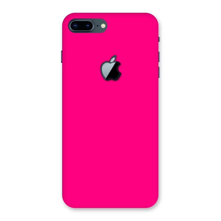 Hot Pink Back Case for iPhone 7 Plus Apple Cut