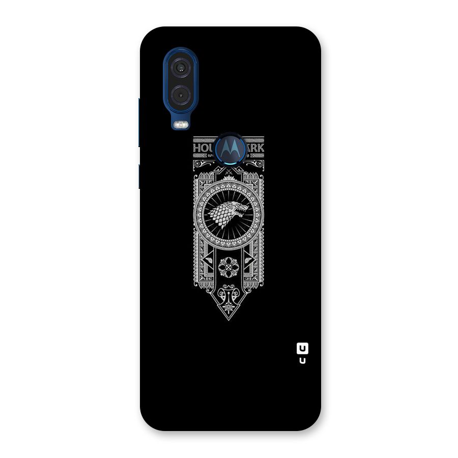 House Banner Back Case for Motorola One Vision