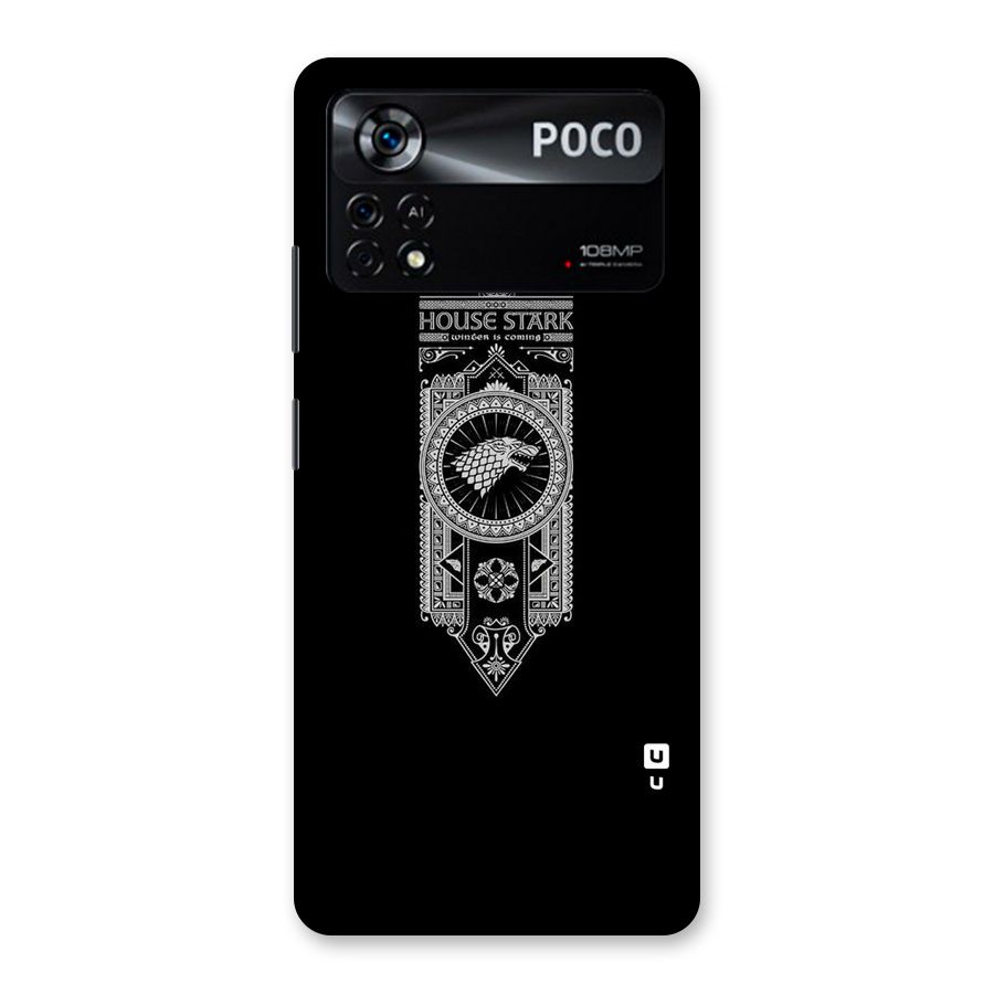 House Banner Back Case for Poco X4 Pro 5G