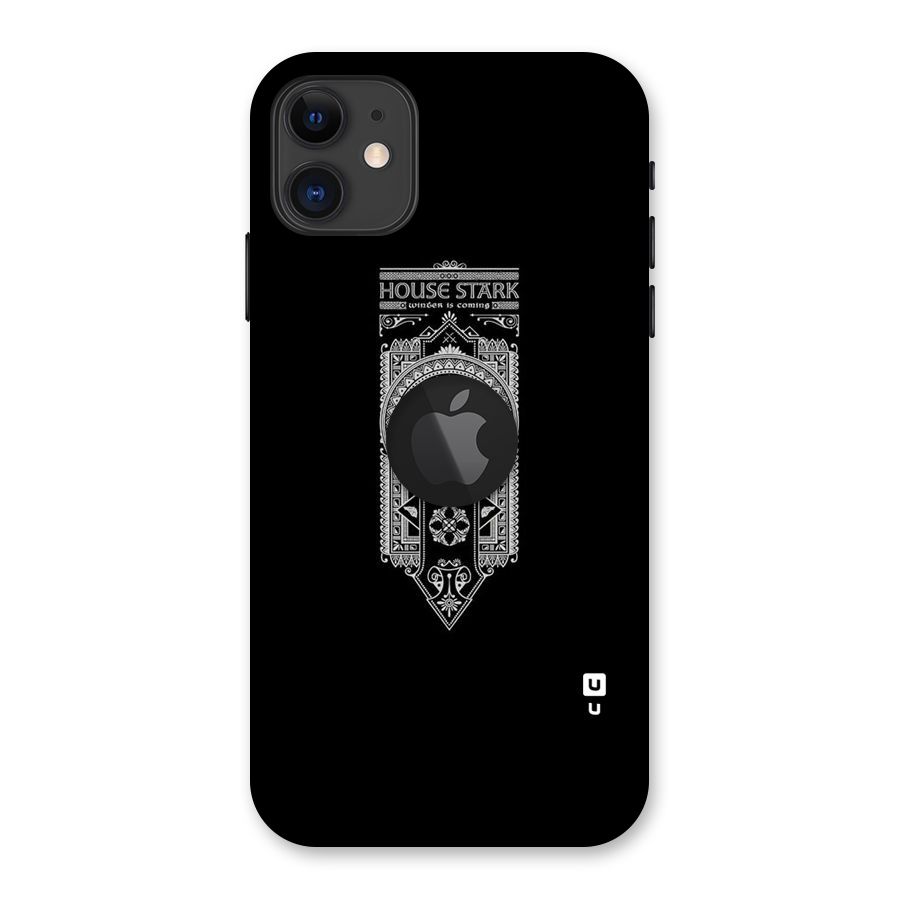 House Banner Back Case for iPhone 11 Logo Cut