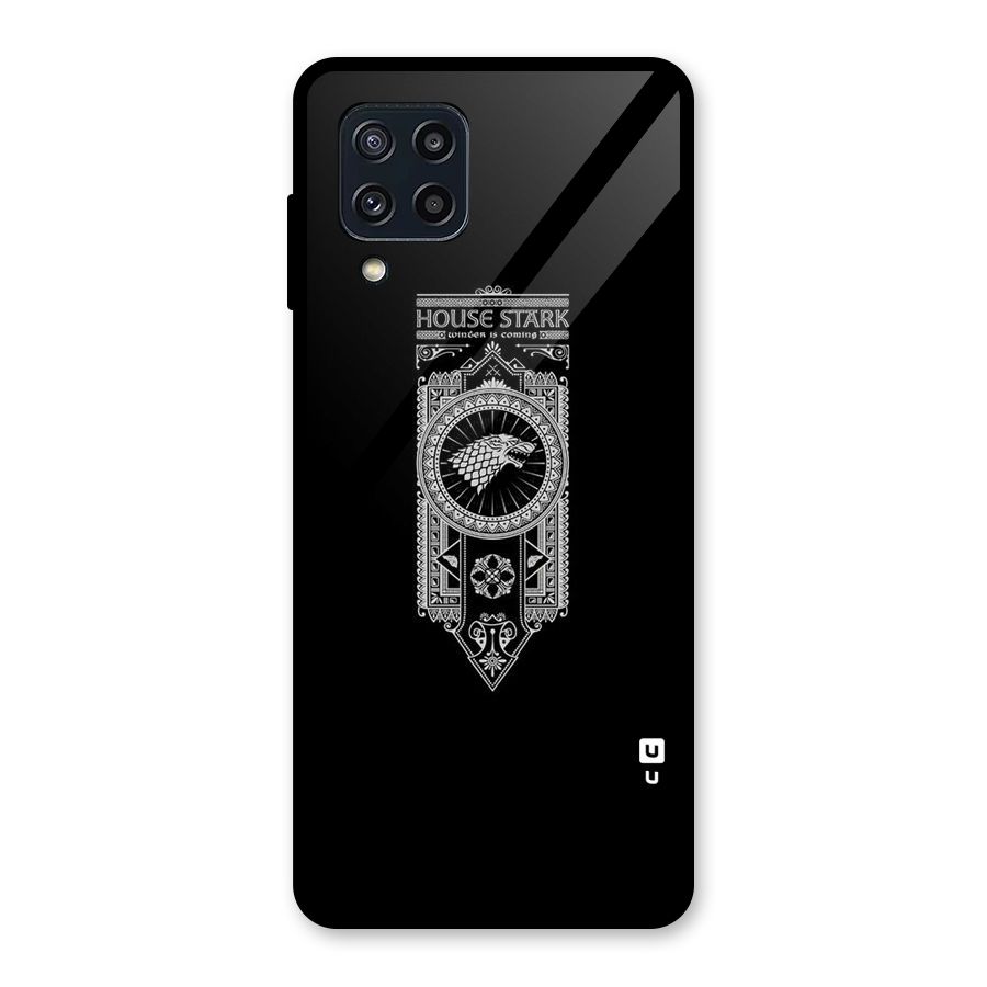 House Banner Glass Back Case for Galaxy M32