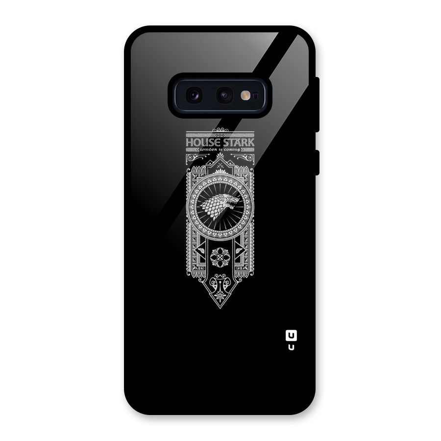 House Banner Glass Back Case for Galaxy S10e