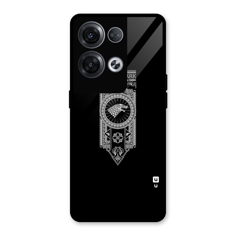 House Banner Glass Back Case for Oppo Reno8 Pro 5G