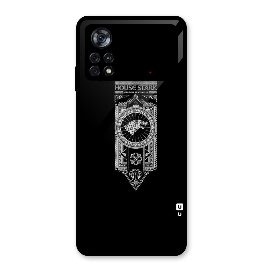 House Banner Glass Back Case for Poco X4 Pro 5G