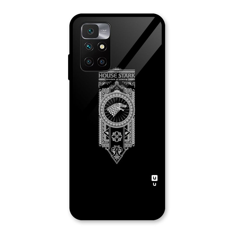 House Banner Glass Back Case for Redmi 10 Prime