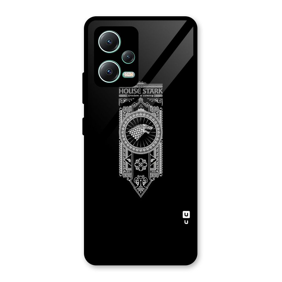 House Banner Glass Back Case for Redmi Note 12 5G