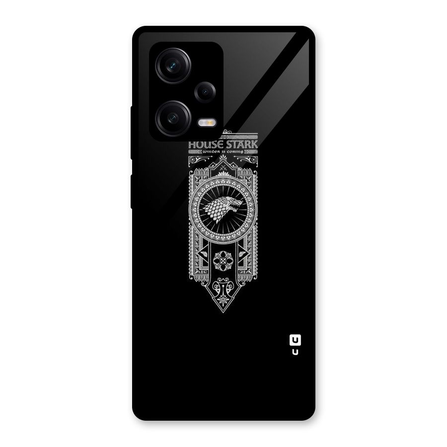 House Banner Glass Back Case for Redmi Note 12 Pro