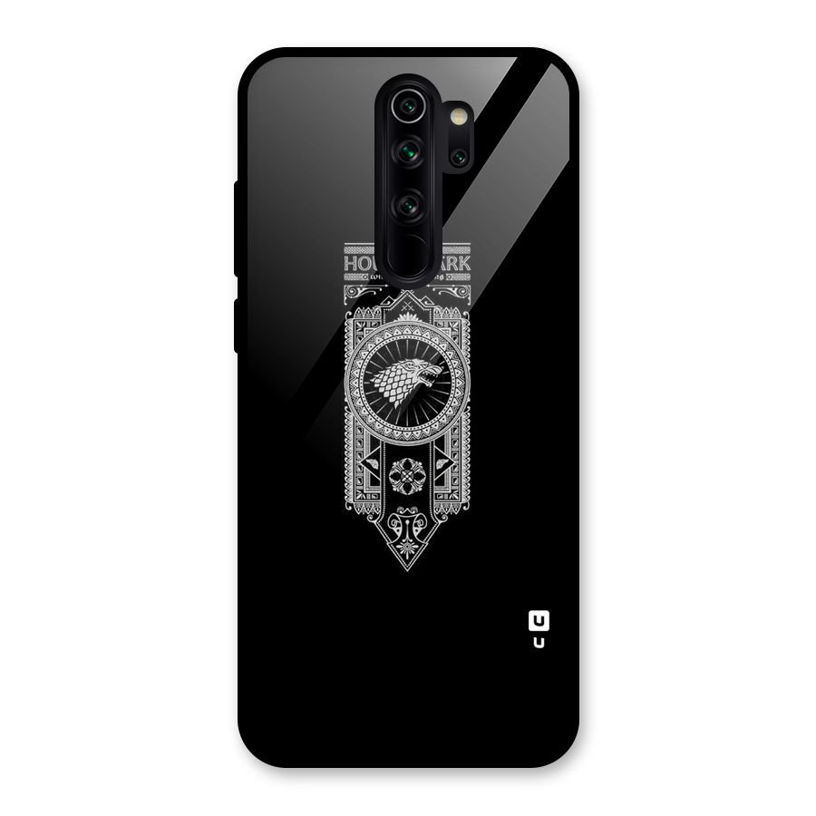 House Banner Glass Back Case for Redmi Note 8 Pro