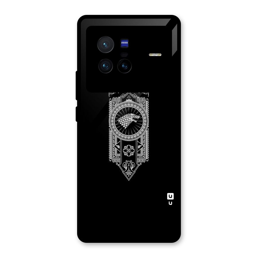 House Banner Glass Back Case for Vivo X80