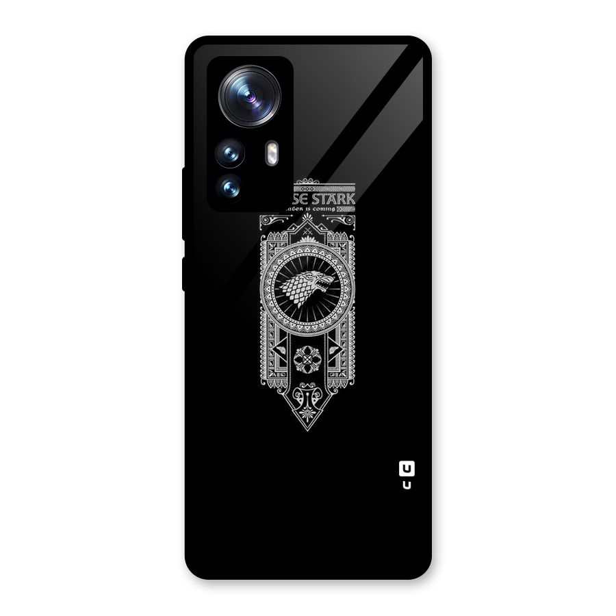 House Banner Glass Back Case for Xiaomi 12 Pro
