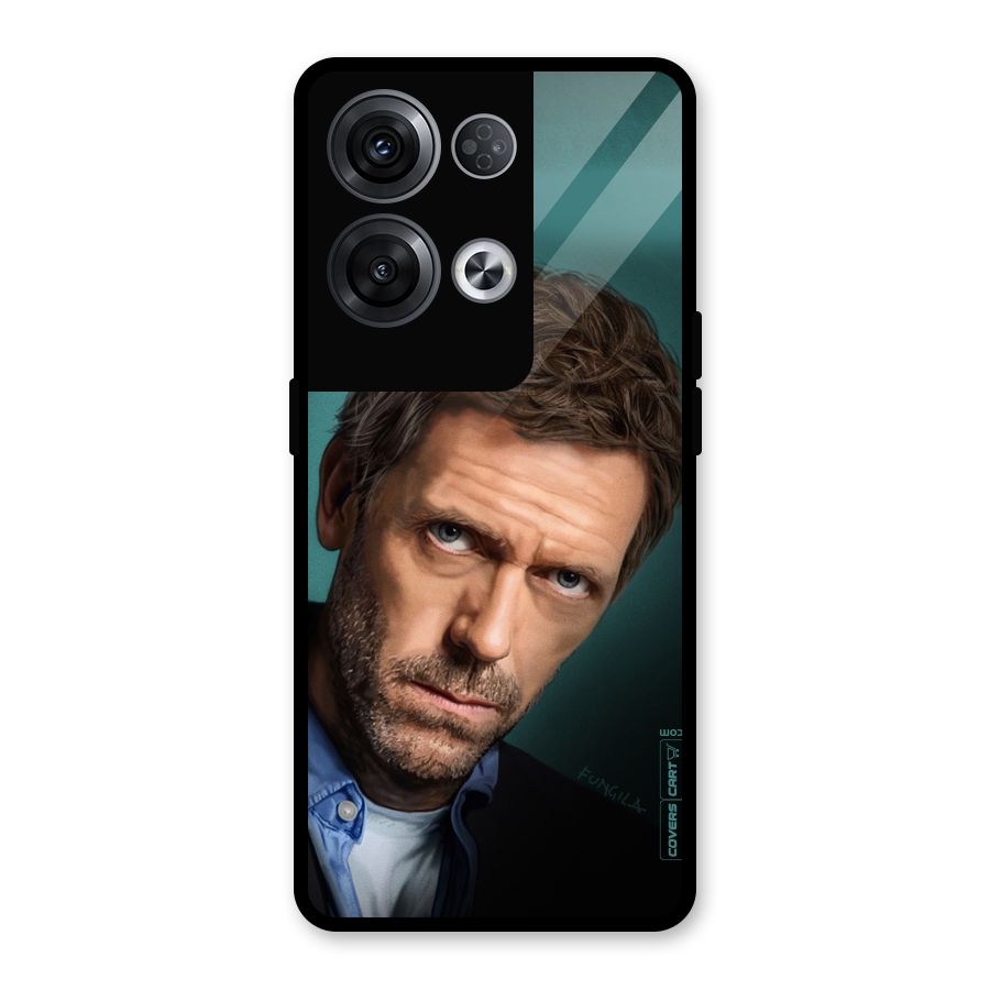 House MD Glass Back Case for Oppo Reno8 Pro 5G