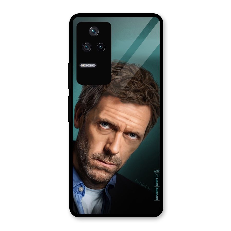 House MD Glass Back Case for Poco F4 5G