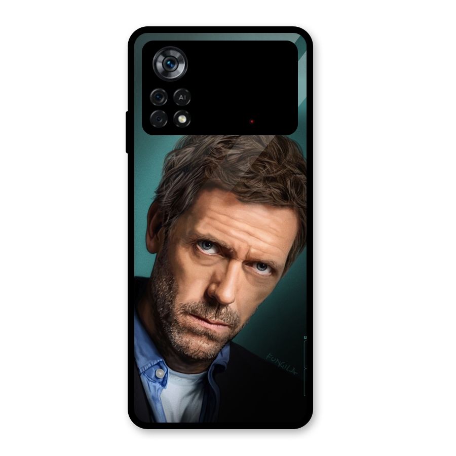 House MD Glass Back Case for Poco X4 Pro 5G