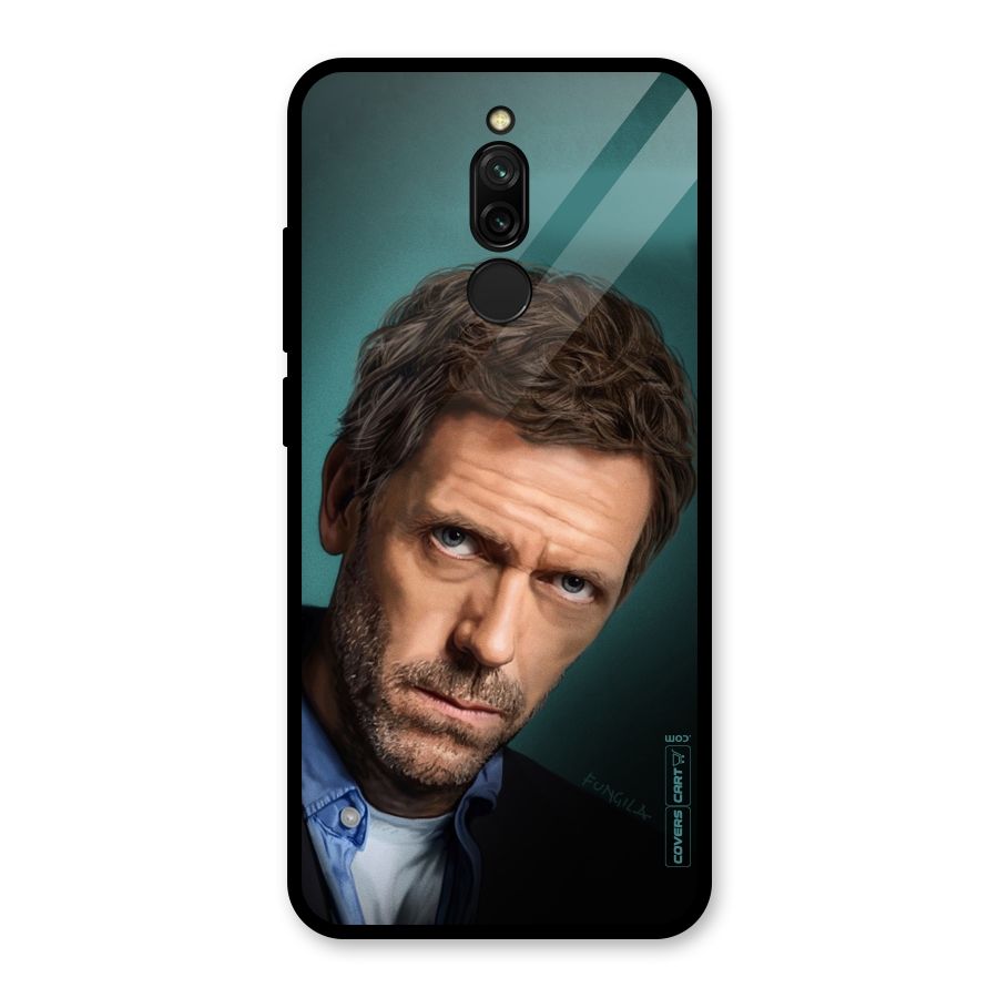 House MD Glass Back Case for Redmi 8