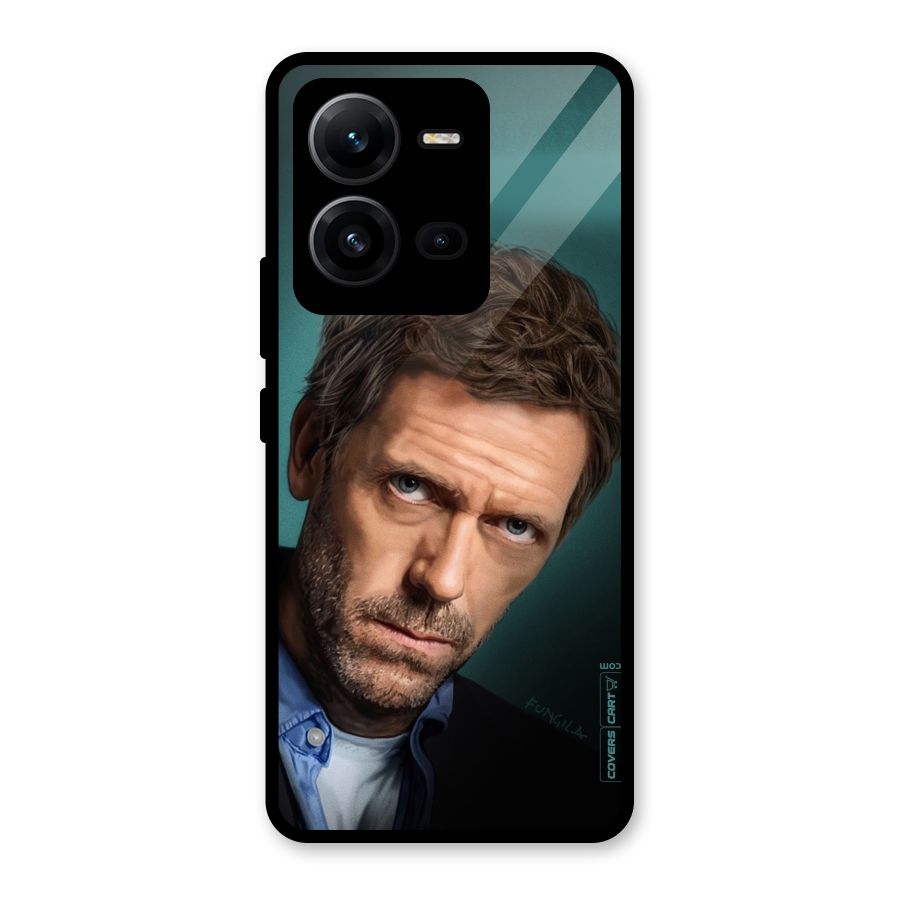House MD Glass Back Case for Vivo V25