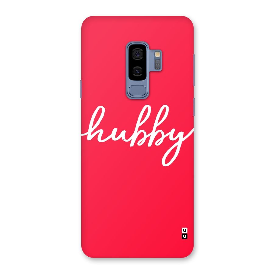 Hubby Back Case for Galaxy S9 Plus