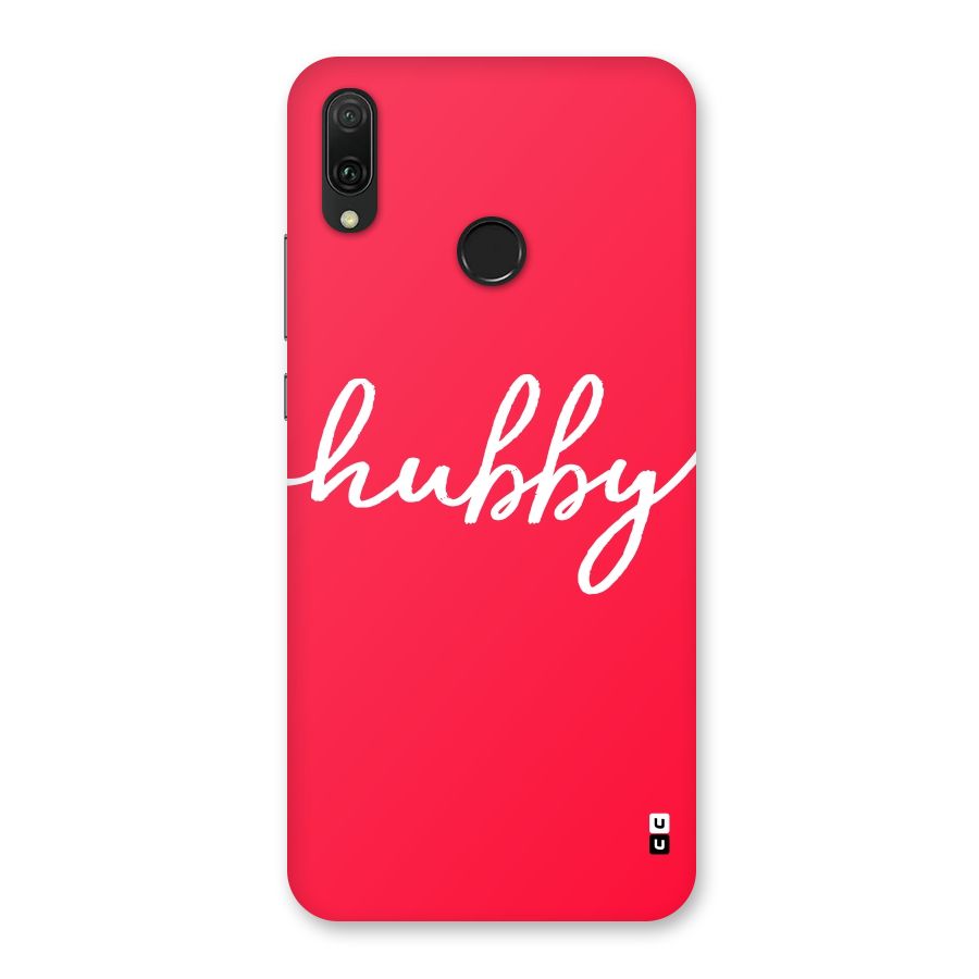 Hubby Back Case for Huawei Y9 (2019)