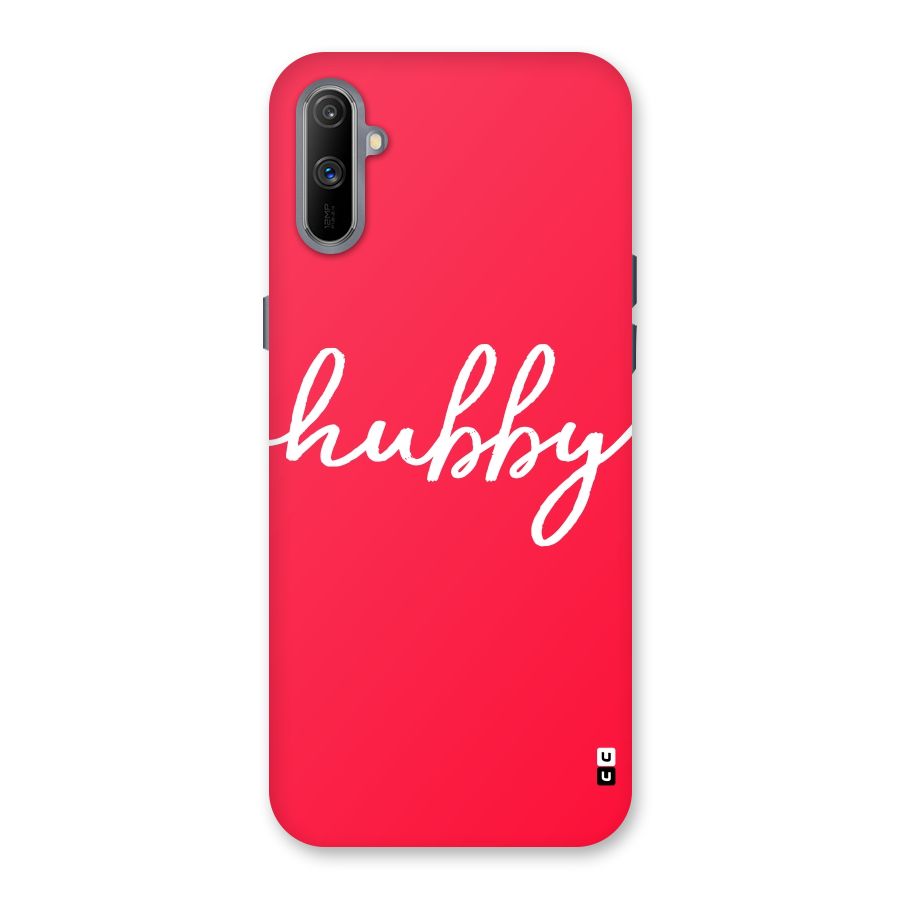 Hubby Back Case for Realme C3