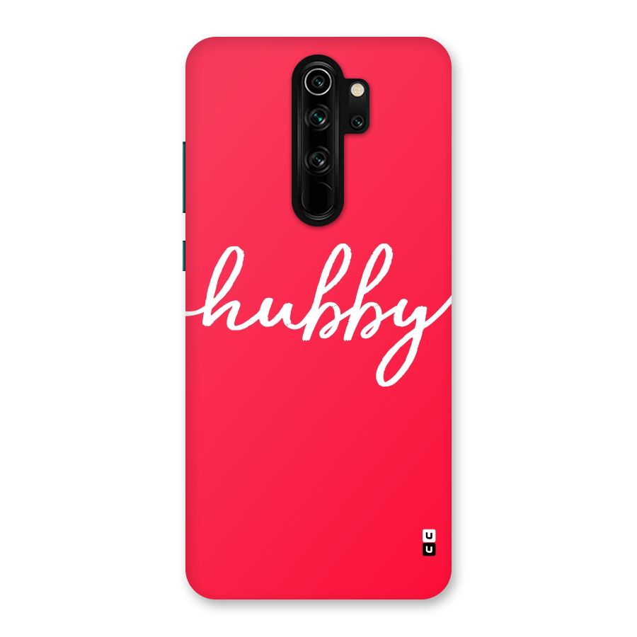 Hubby Back Case for Redmi Note 8 Pro