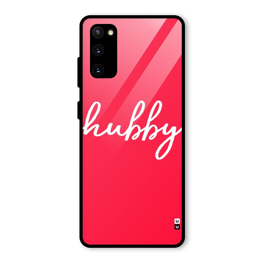 Hubby Glass Back Case for Galaxy S20 FE 5G