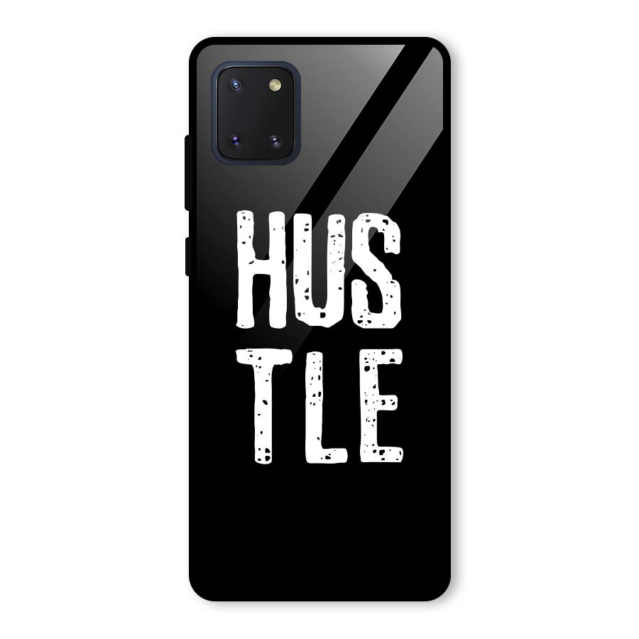 Hustle Glass Back Case for Galaxy Note 10 Lite